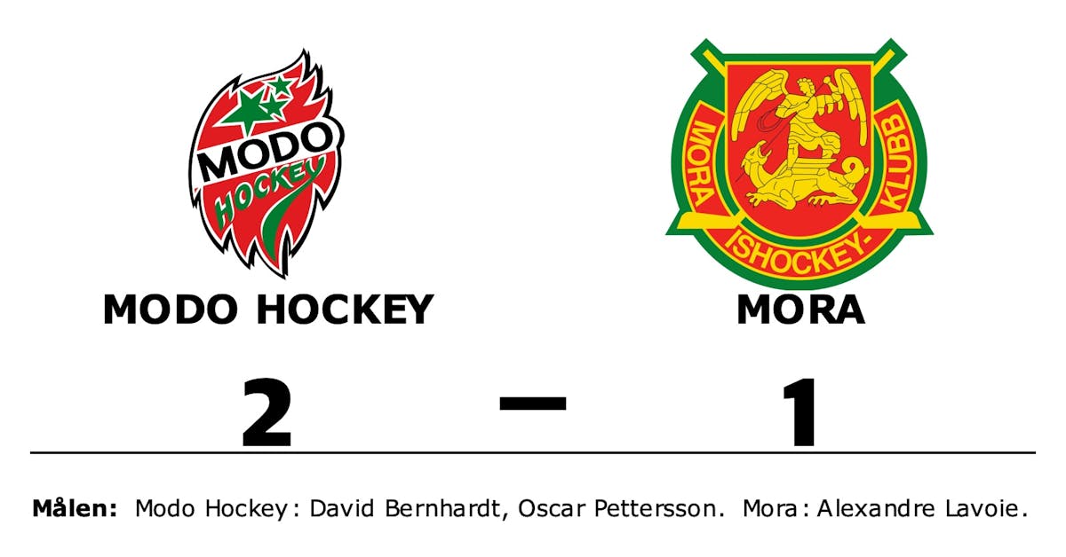 Modo Hockey vann efter avgörande i tredje perioden