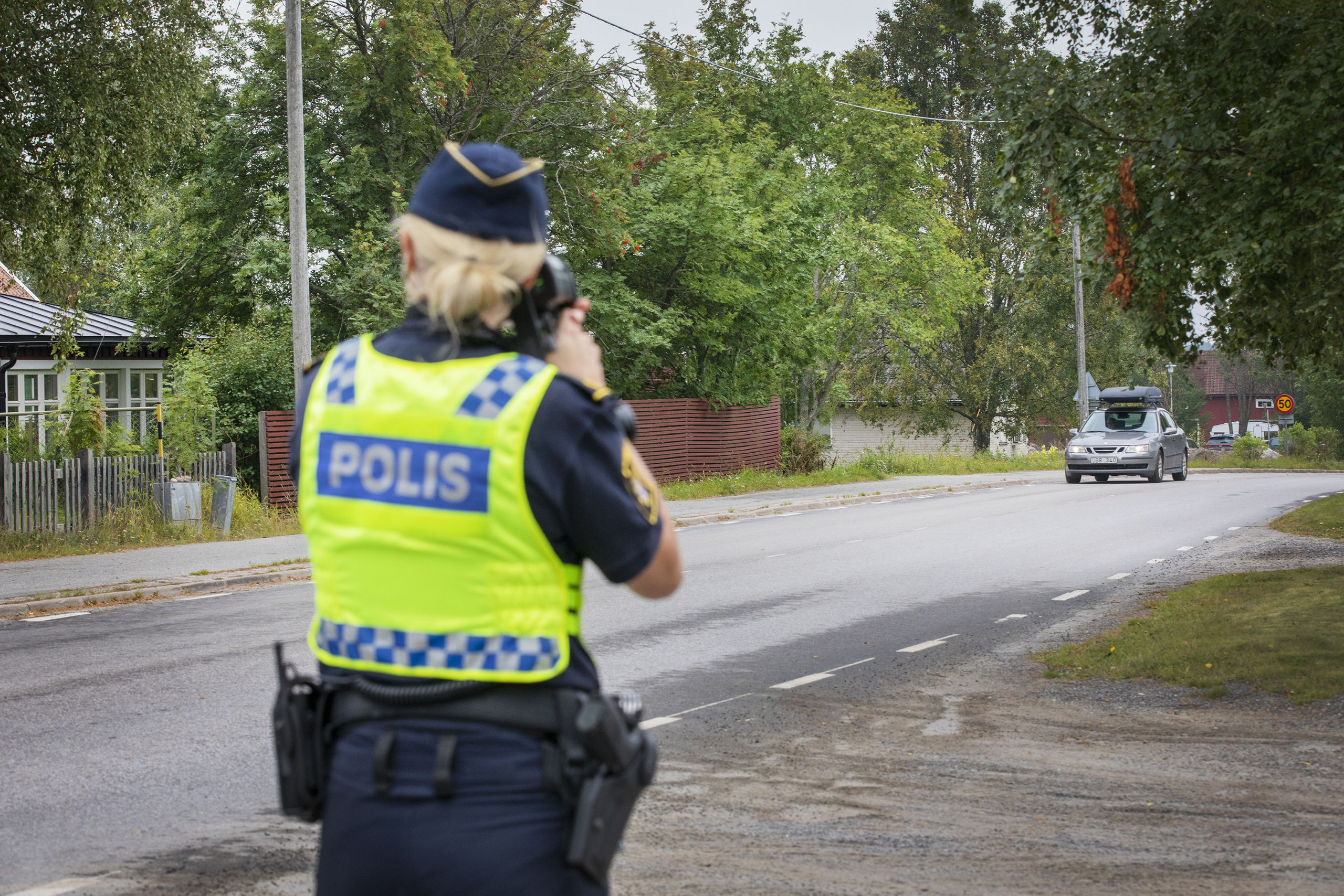 Fem får böta för fortkörning
