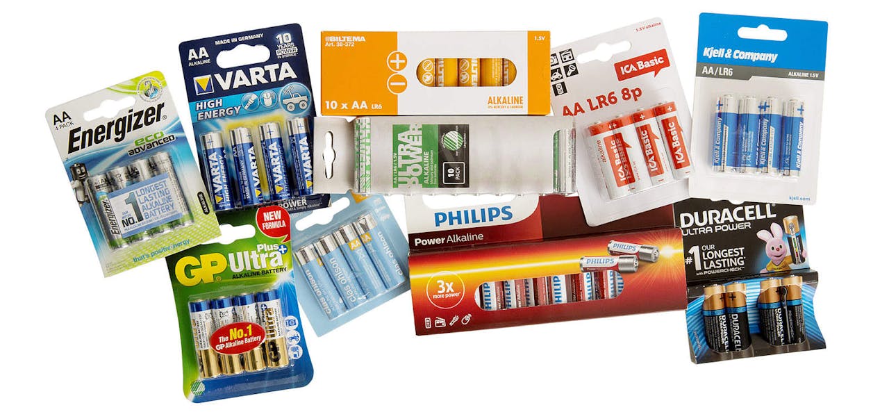 AA-batterier 4-pk, Svanenmärkta, Duracell Plus