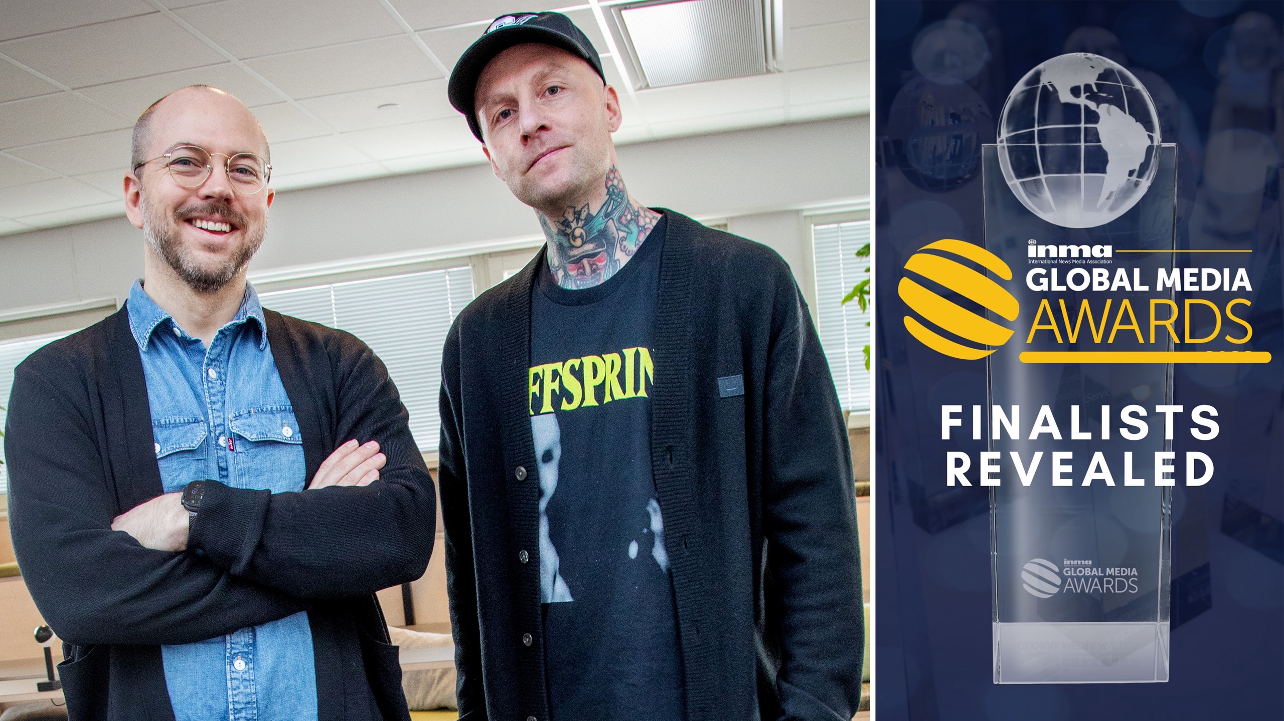 VK kan vinna globalt mediepris – för femte året i rad