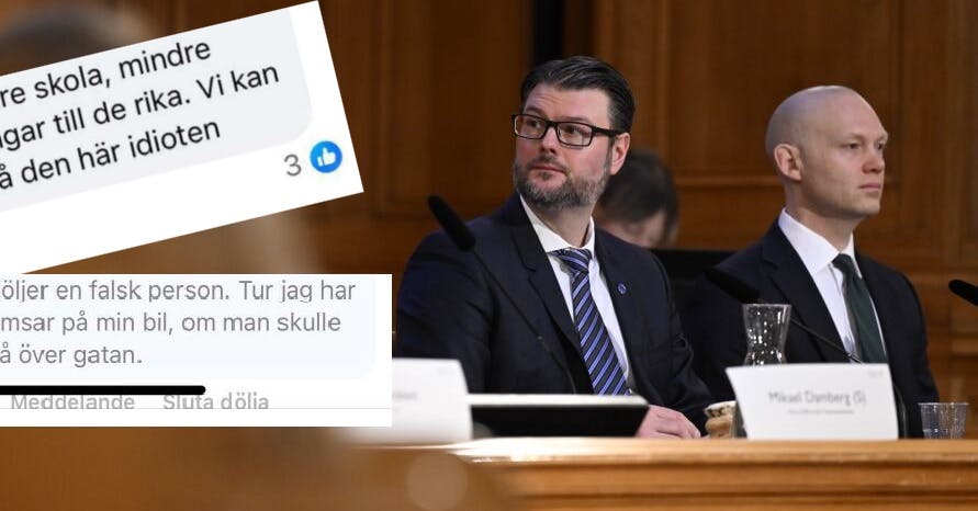 Politikern Edward Riedl hotad – två länsbor åtalas: ”Moderaterna suger”