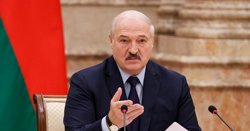Trotsig Lukasjenko grillad av CNN