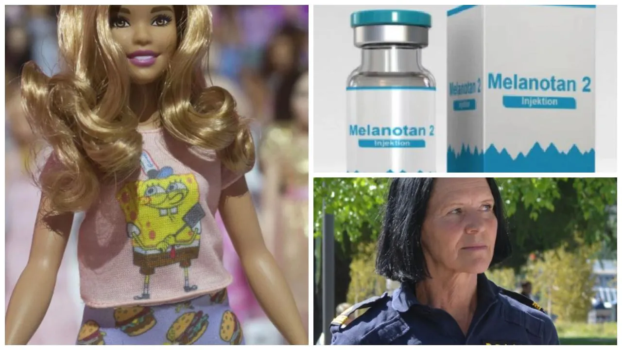melanotan brun Barbiedrogen” sprids bland unga i Västerbotten