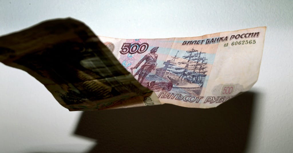 Snabb återhämtning för rysk rubel