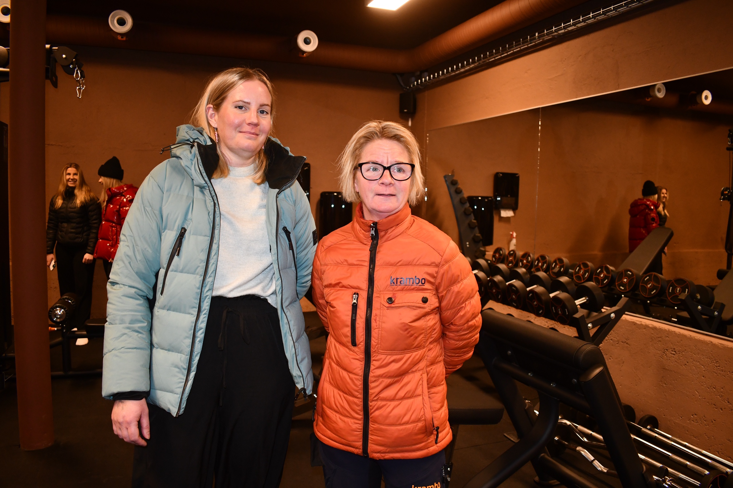 Välbesökt öppet hus på Ullångers nya gym