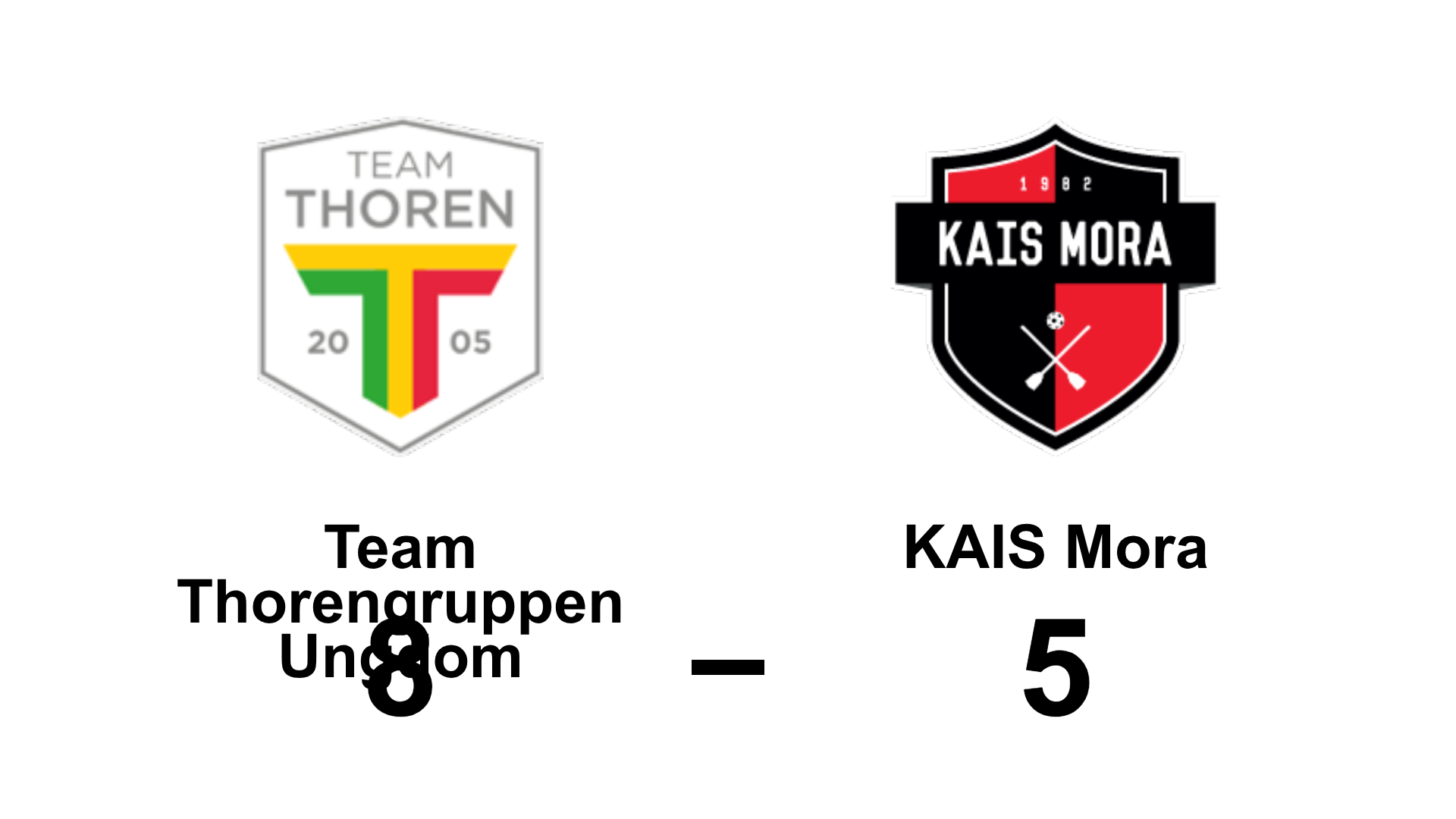 Team Thorengruppen Ungdom vann – slog ut KAIS Mora