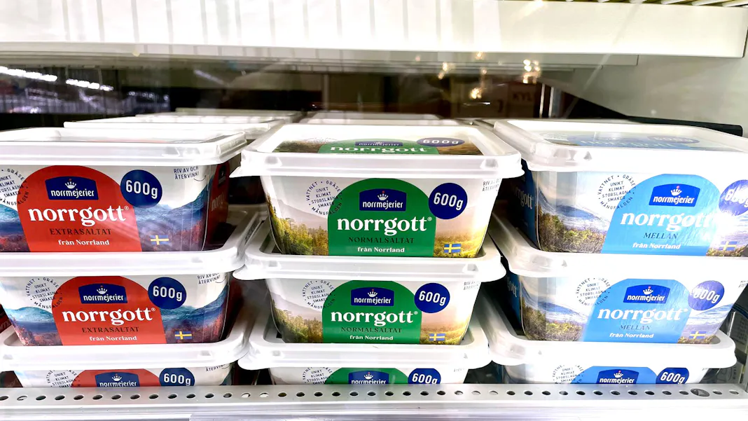 Därför gör Norrmejerier om smöret