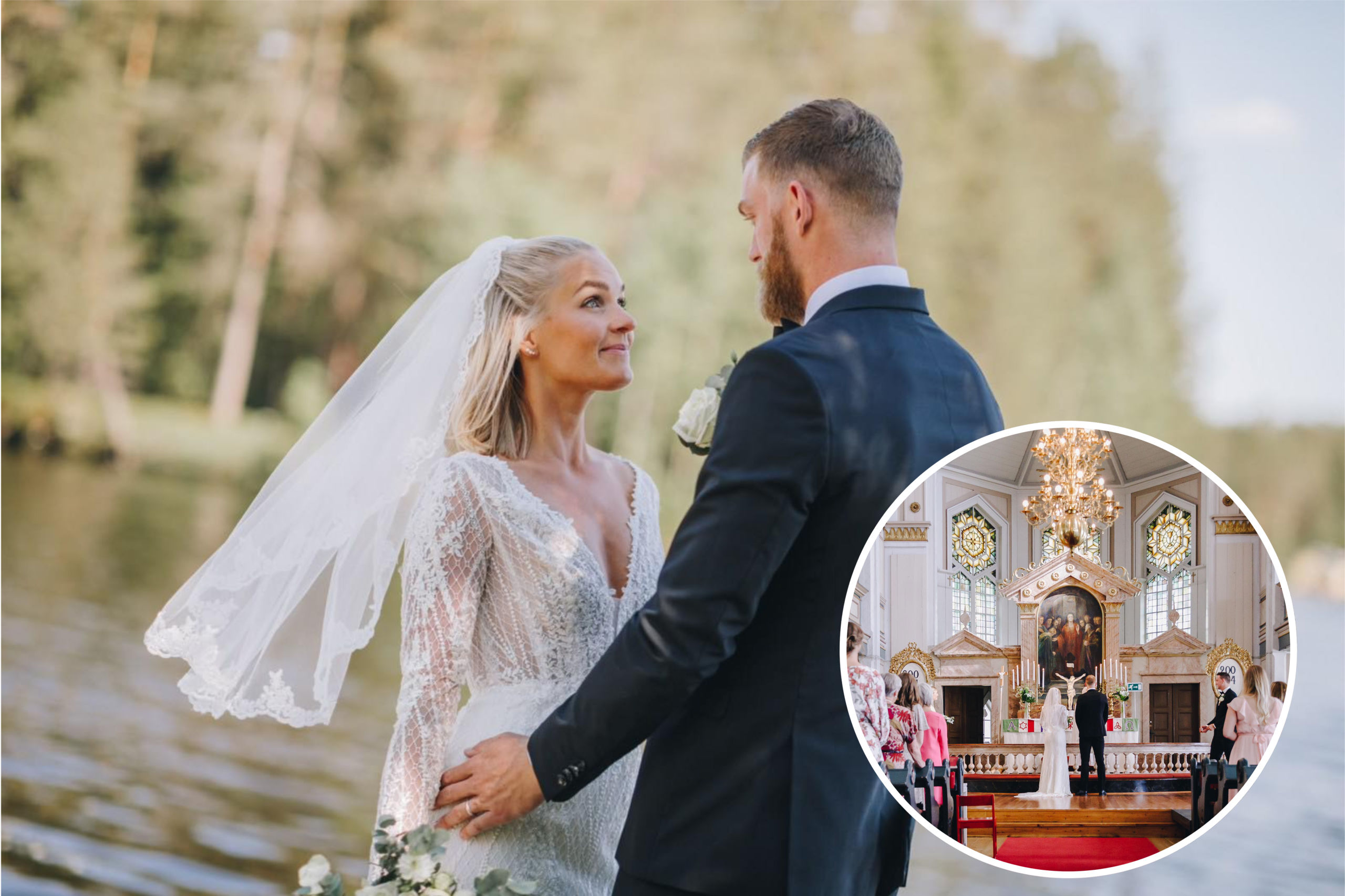 Magiskt bröllop för Björnstad Ekholm i Stensele