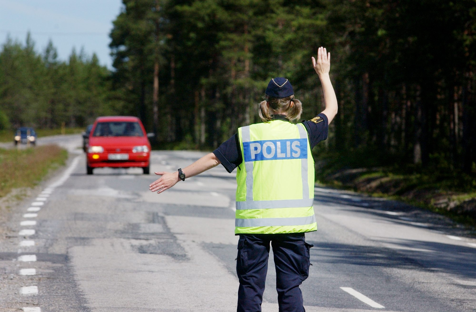 Blåste på i 94 på 70-väg