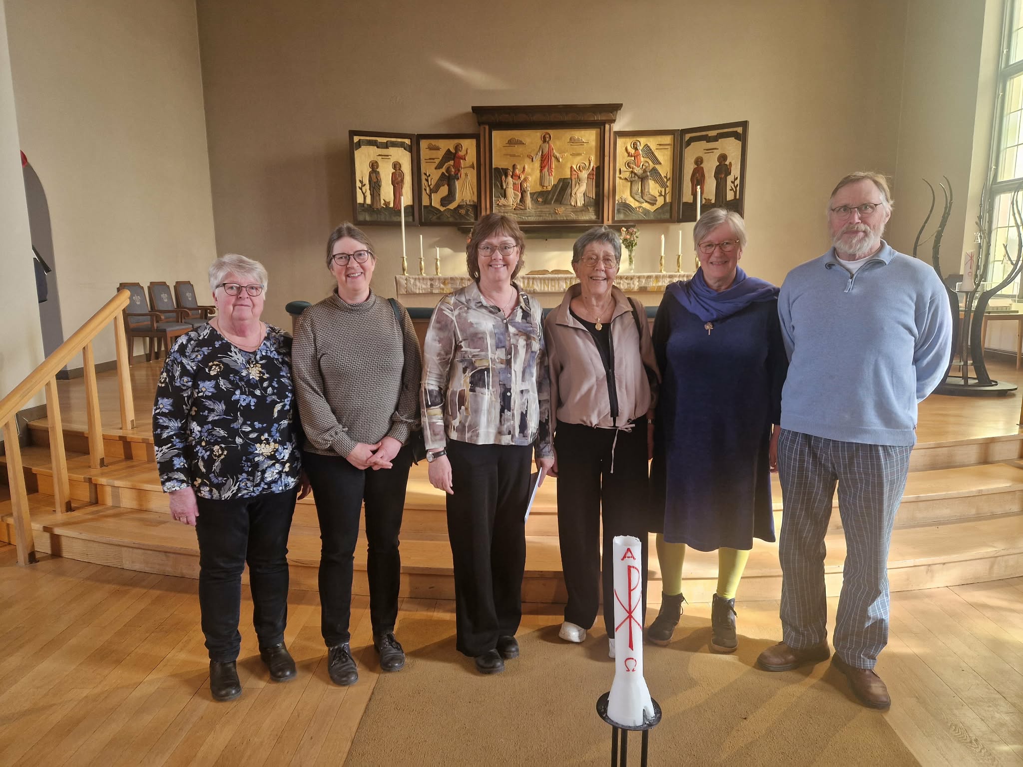 Församlingsrådet presenterades i Bjurholms kyrka